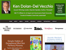 Tablet Screenshot of kendolan-delvecchio.com